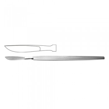 Dieffenbach Dissecting Knife / Opreating Knife With Metal Handle Stainless Steel, 17 cm - 6 3/4"
